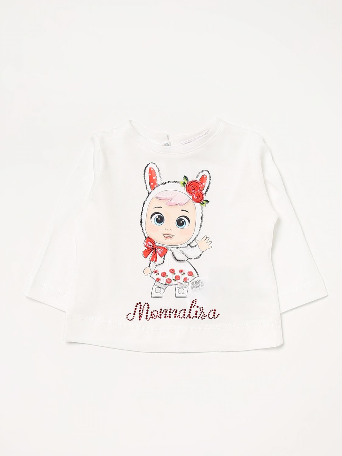 Monnalisa T-Shirt MONNALISA Kids colour Yellow Cream