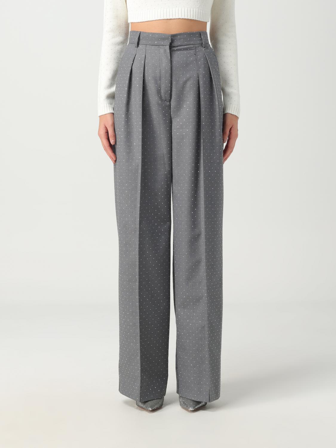 Simona Corsellini Trousers SIMONA CORSELLINI Woman colour Grey