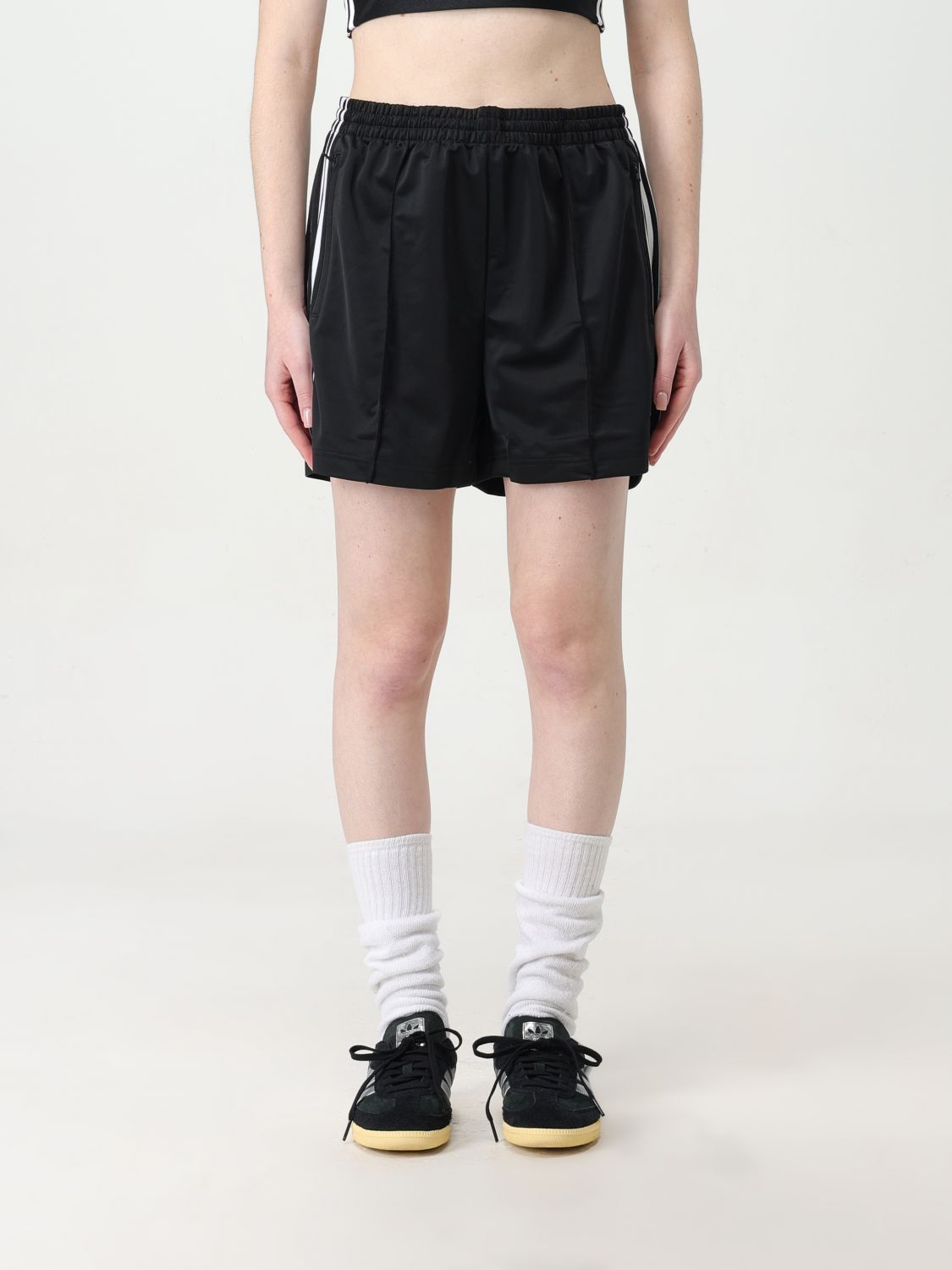 Adidas Originals Short ADIDAS ORIGINALS Woman colour Black