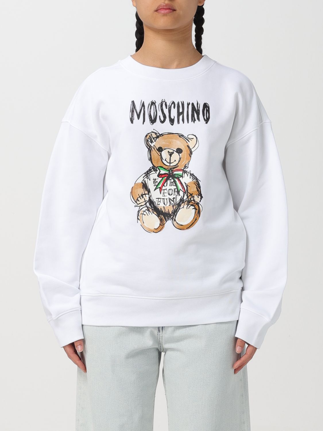 Moschino Couture Sweatshirt MOSCHINO COUTURE Woman colour White