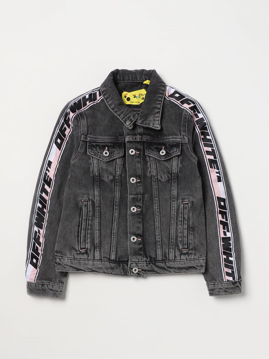 OFF-WHITE Jacket OFF-WHITE Kids colour Grey