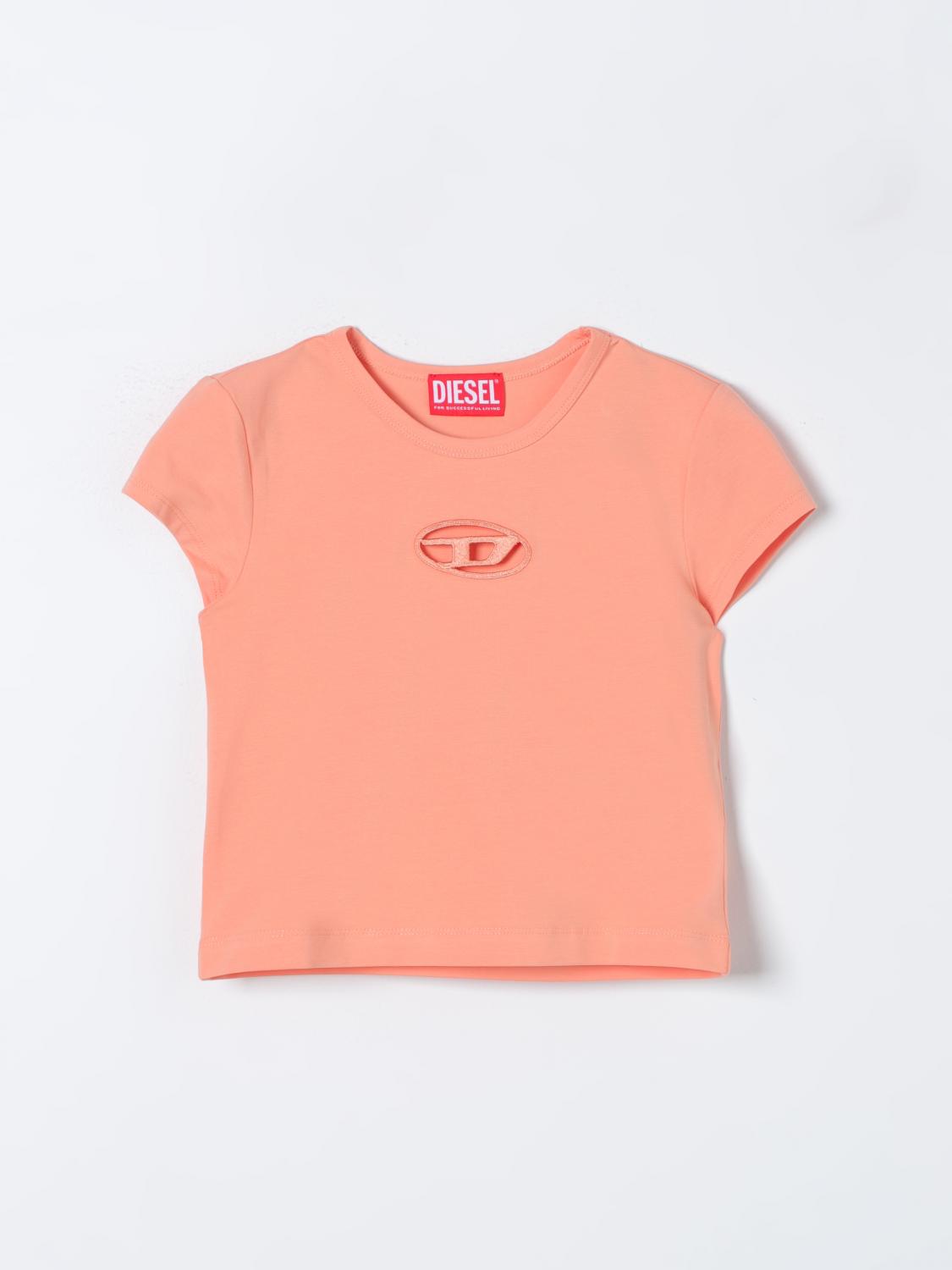 Diesel T-Shirt DIESEL Kids colour Salmon