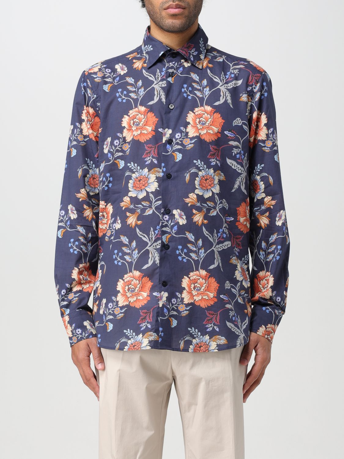 Etro Shirt ETRO Men colour Navy