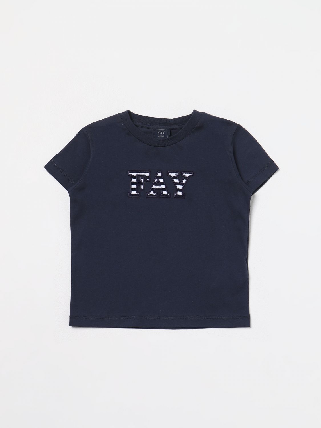 Fay Junior T-Shirt FAY JUNIOR Kids colour Blue