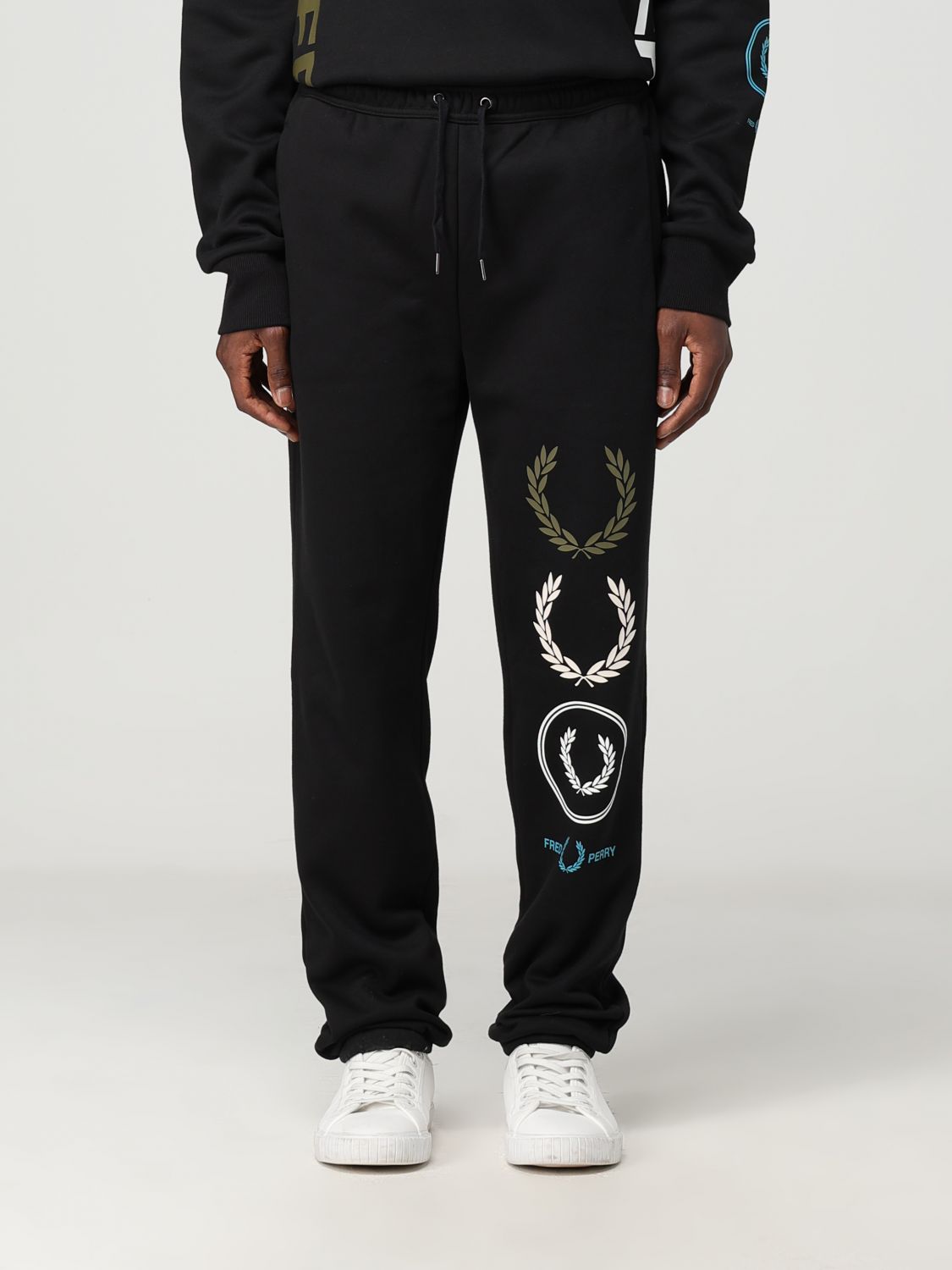 Fred Perry Trousers FRED PERRY Men colour Black