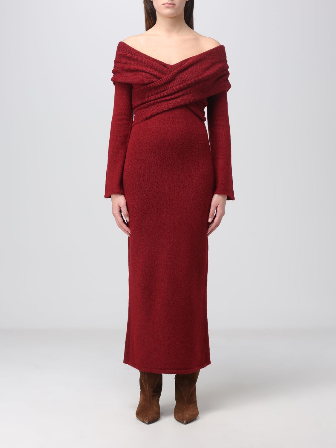 Cult Gaia Dress CULT GAIA Woman colour Burgundy