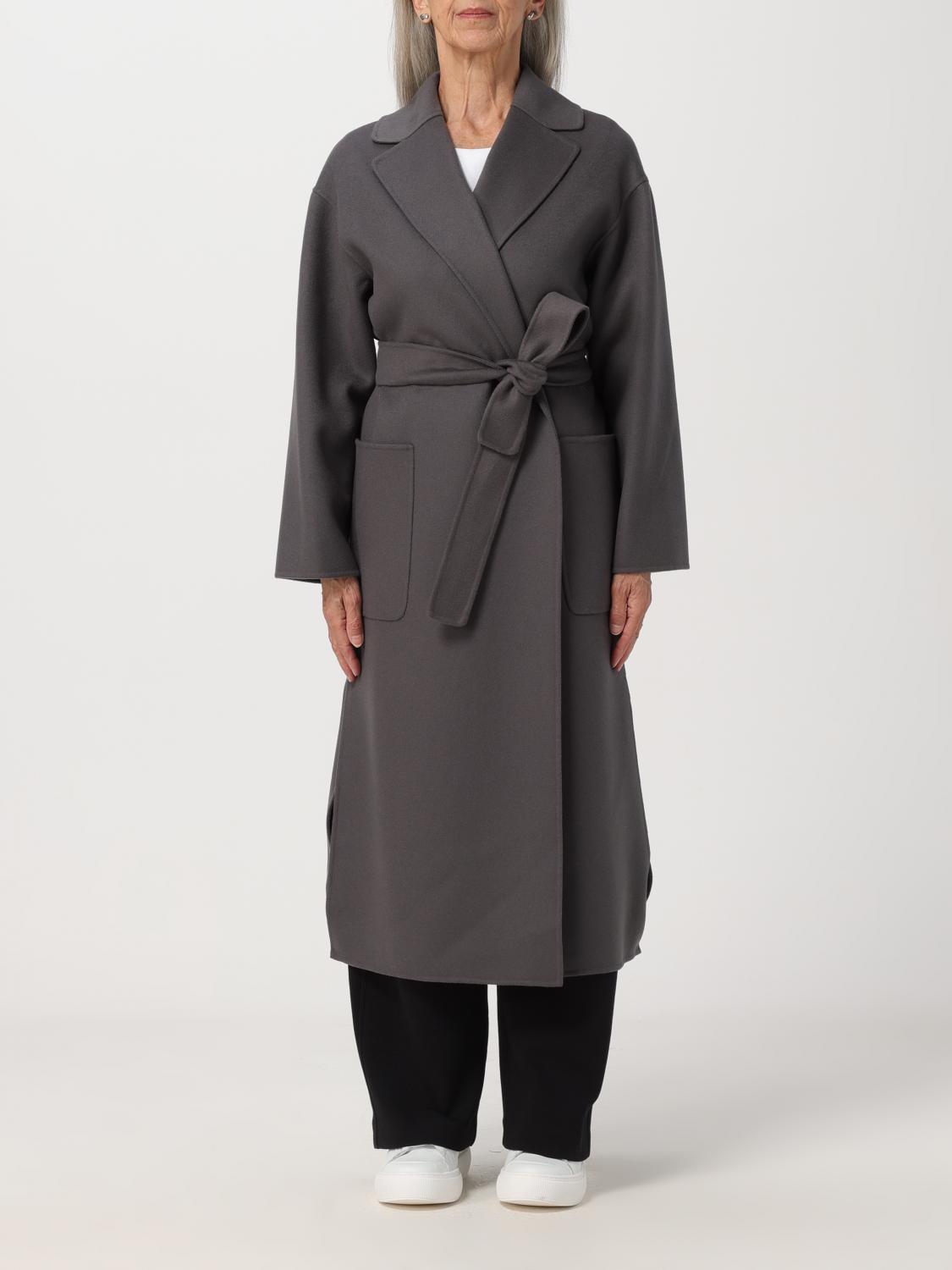  Coat 'S MAX MARA Woman colour Grey