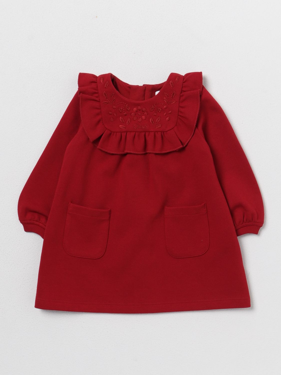 Chloé Romper CHLOÉ Kids colour Red