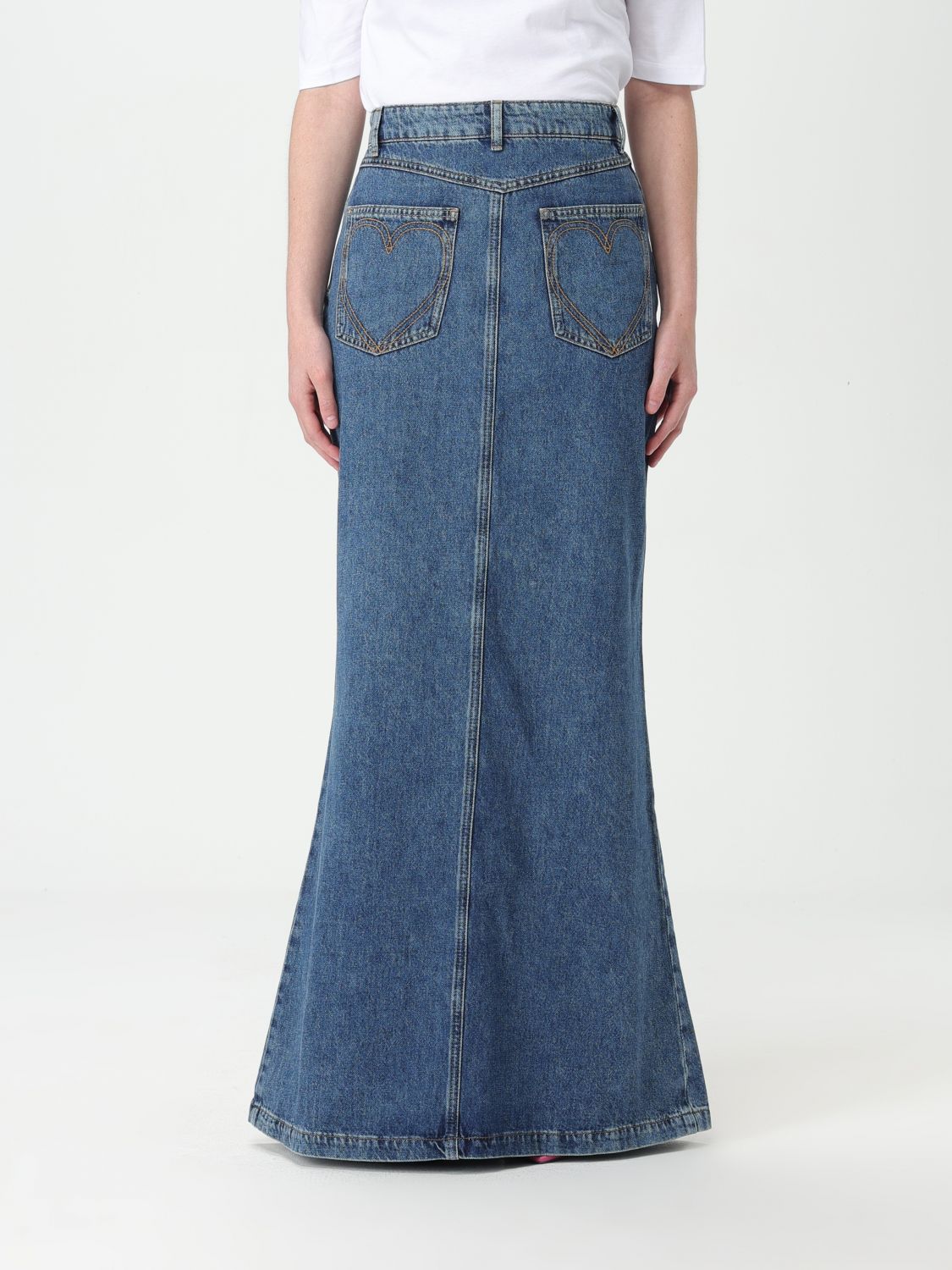 Moschino Jeans Skirt MOSCHINO JEANS Woman color Denim