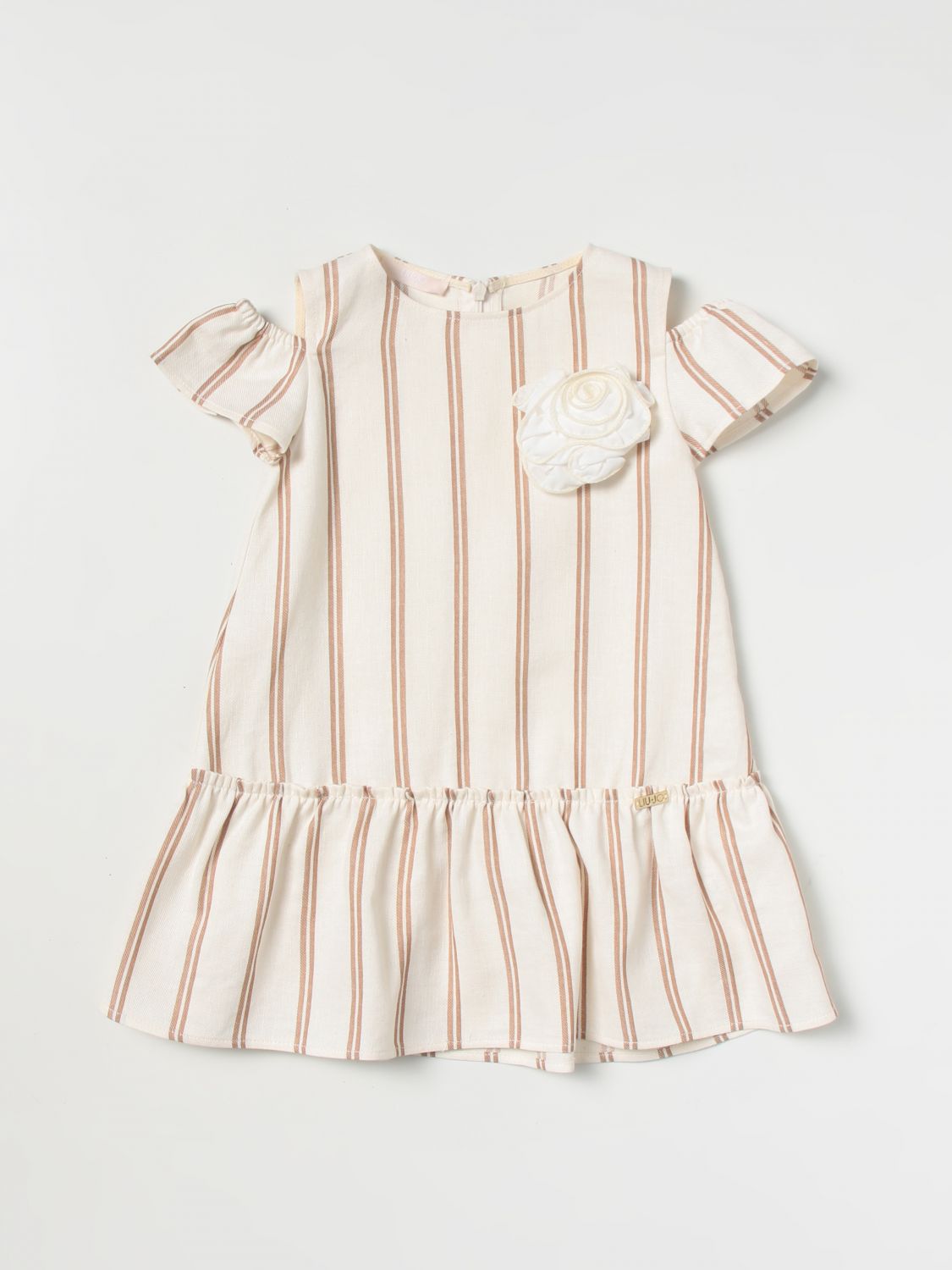 Liu Jo Kids Dress LIU JO KIDS Kids colour Ecru