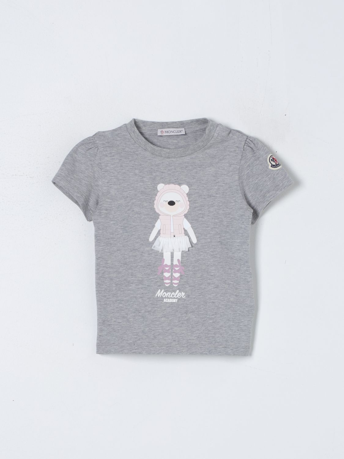 Moncler T-Shirt MONCLER Kids colour Grey