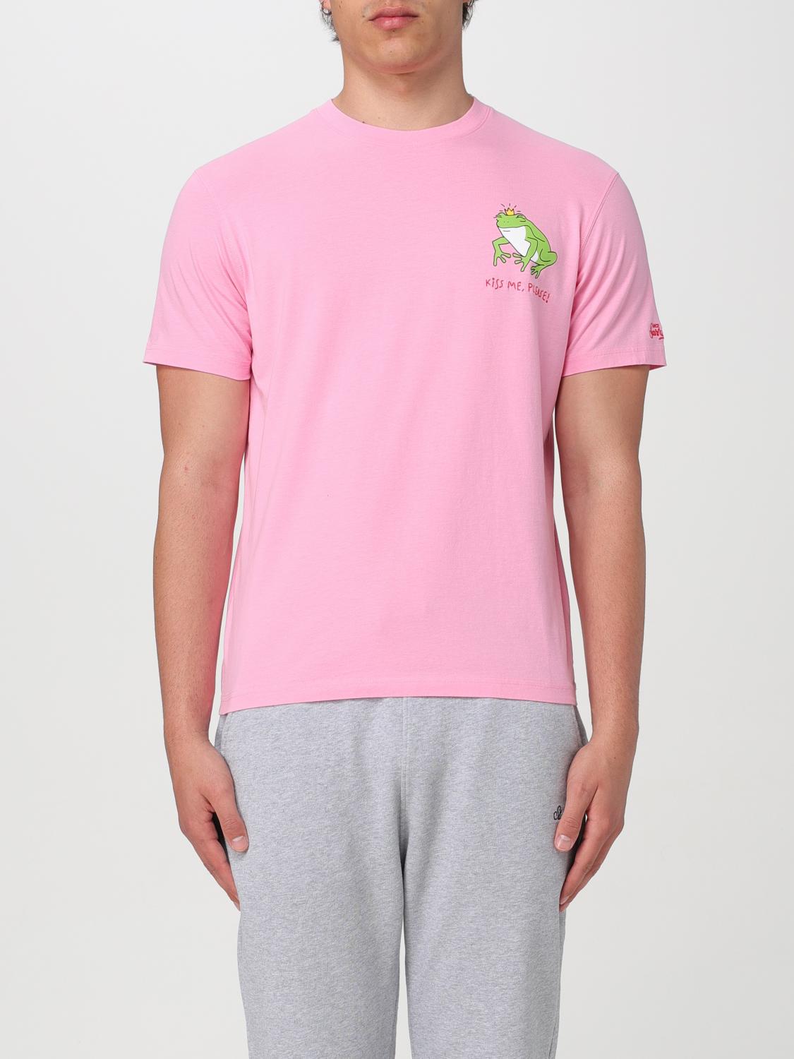 Mc2 Saint Barth T-Shirt MC2 SAINT BARTH Men colour Pink