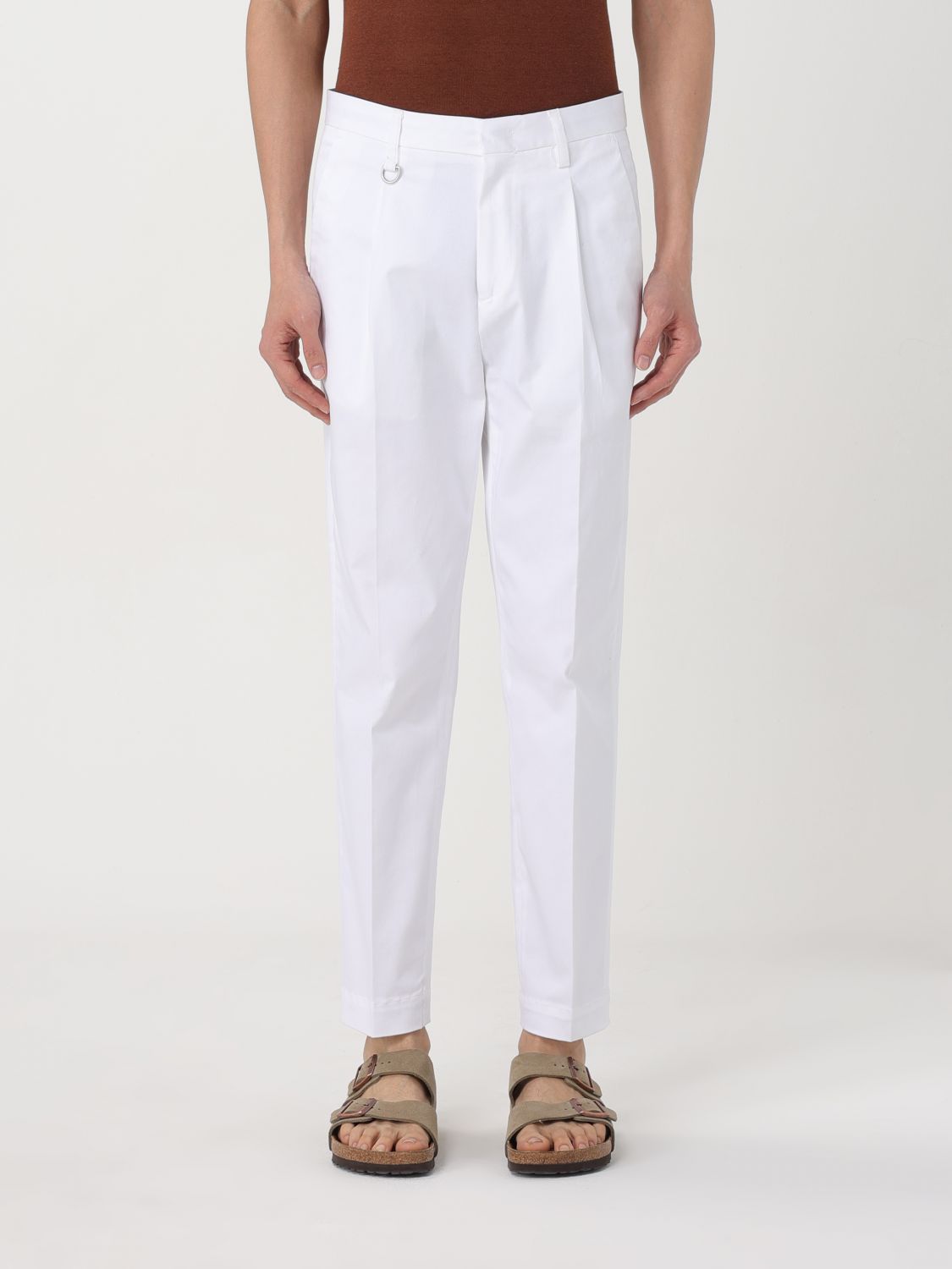 Paolo Pecora Trousers PAOLO PECORA Men colour White