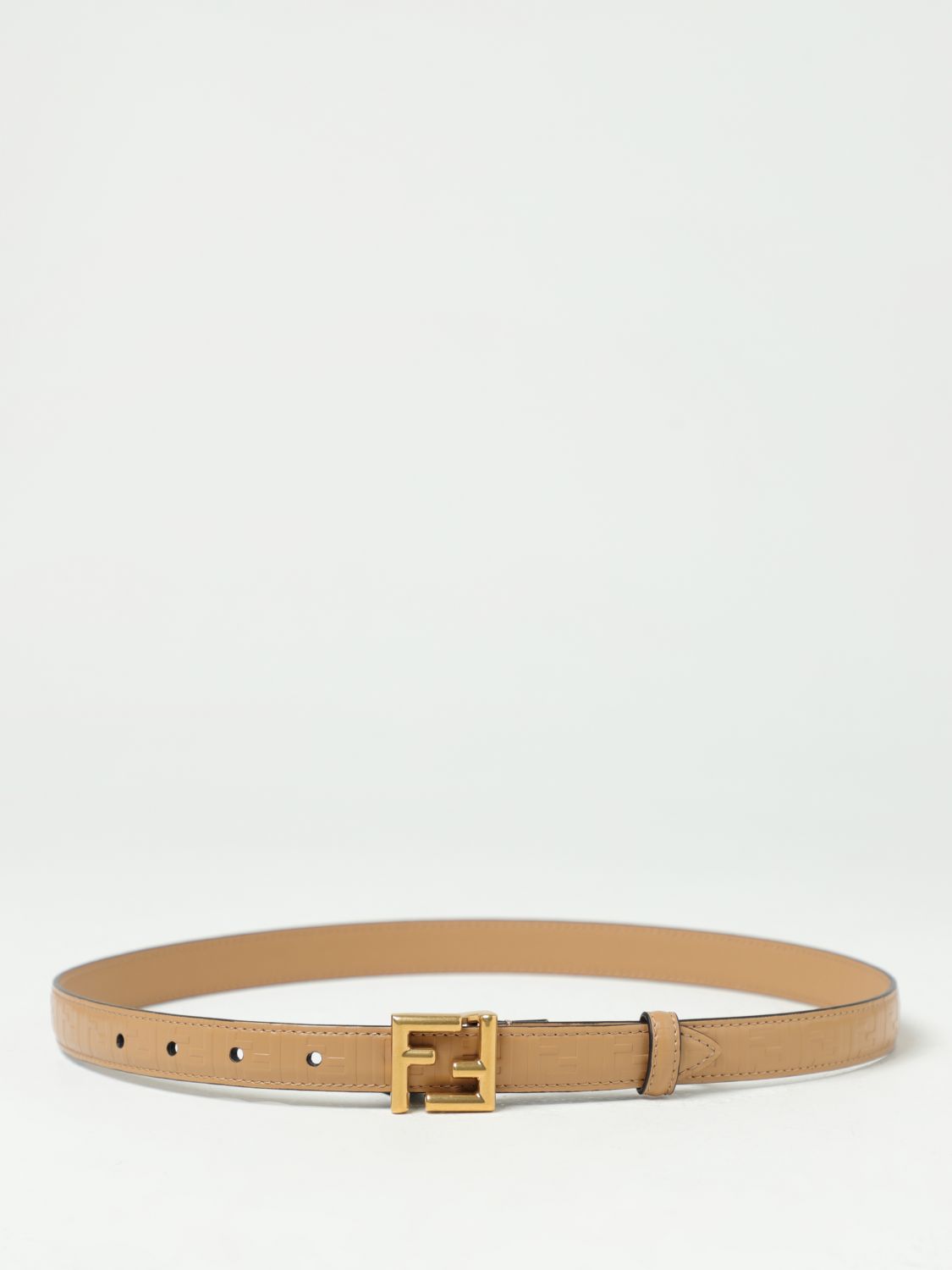 FENDI Belt FENDI Woman colour Beige