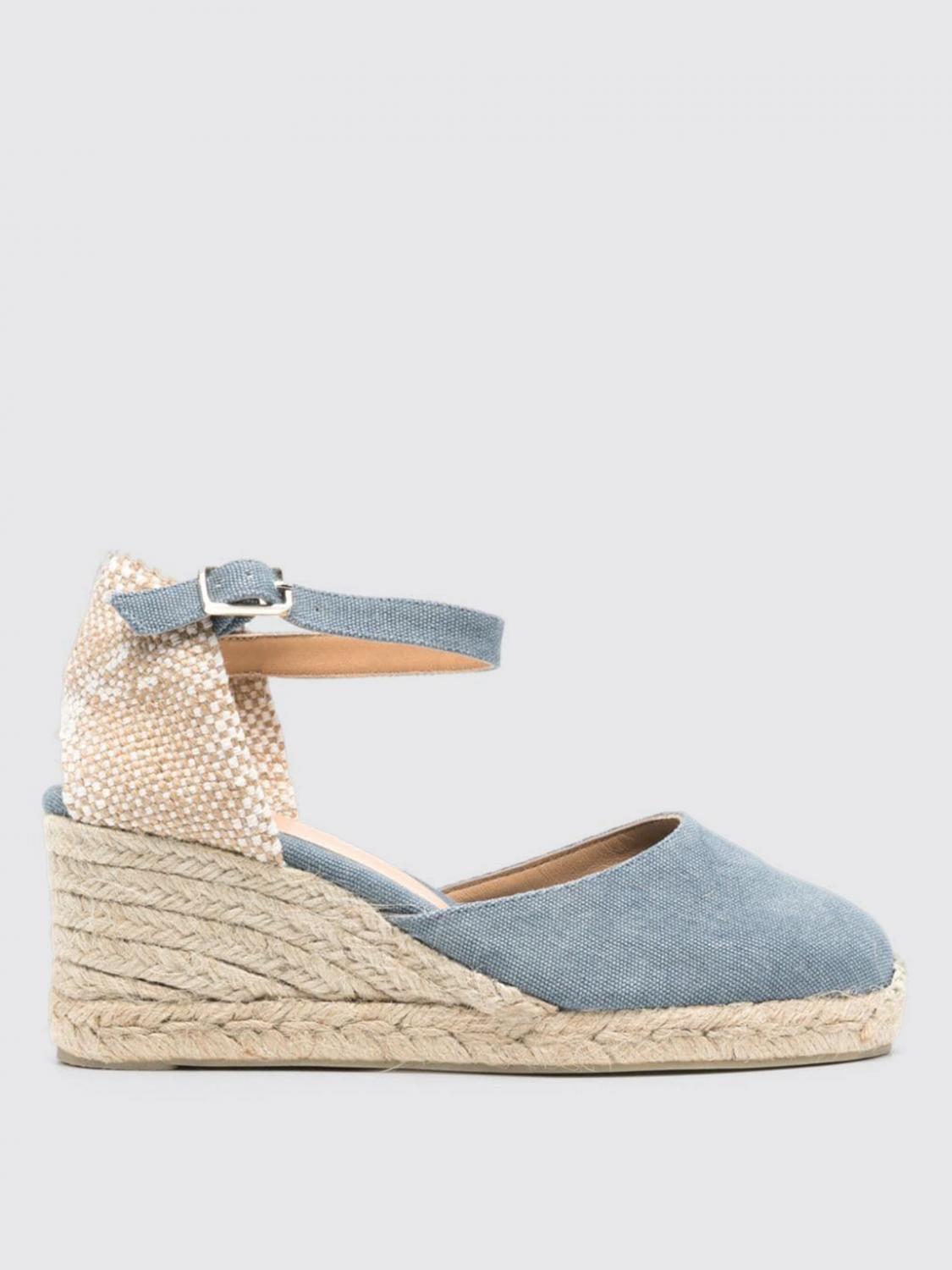 Castañer Wedge Shoes CASTAÑER Woman color Blue