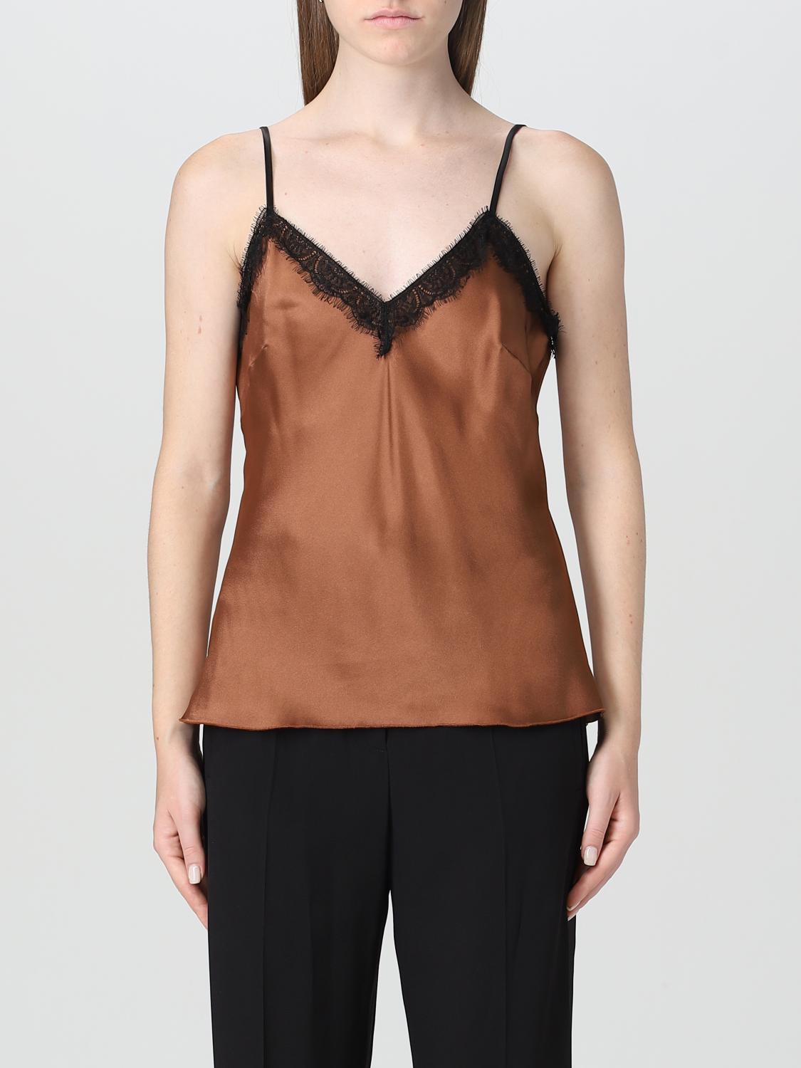 Alberta Ferretti Top ALBERTA FERRETTI Woman colour Brown