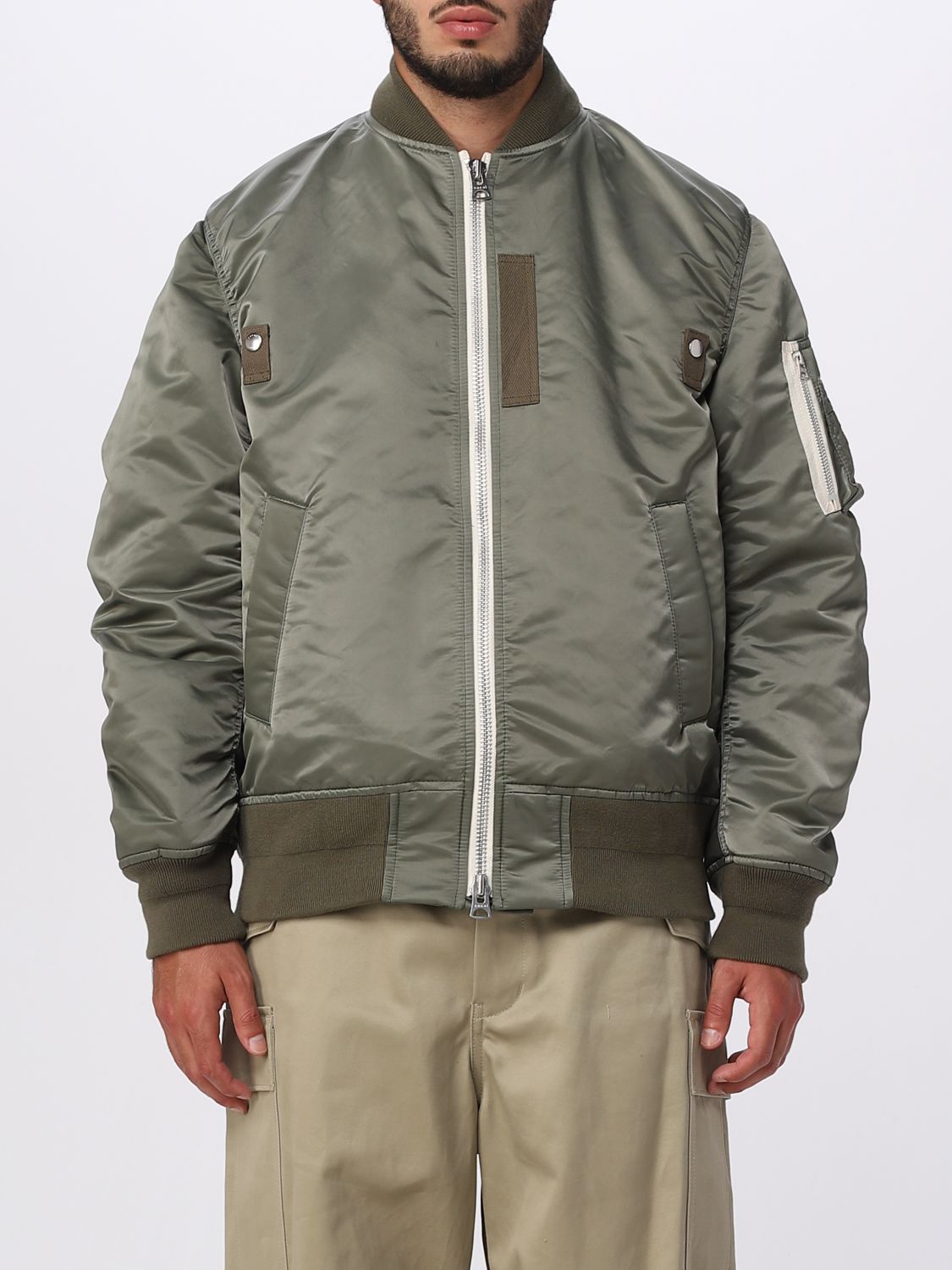 Sacai Jacket SACAI Men colour Kaki