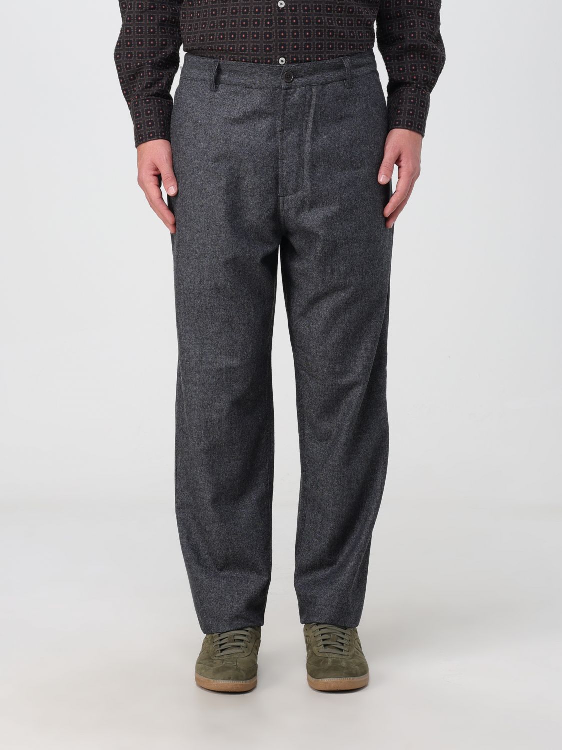 Universal Works Trousers UNIVERSAL WORKS Men colour Grey