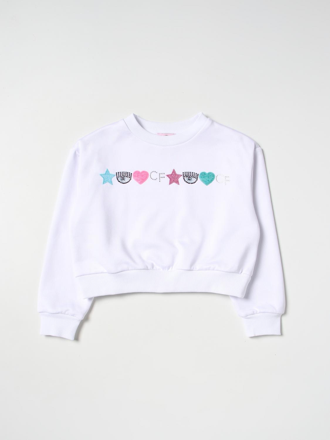 CHIARA FERRAGNI Jumper CHIARA FERRAGNI Kids colour White