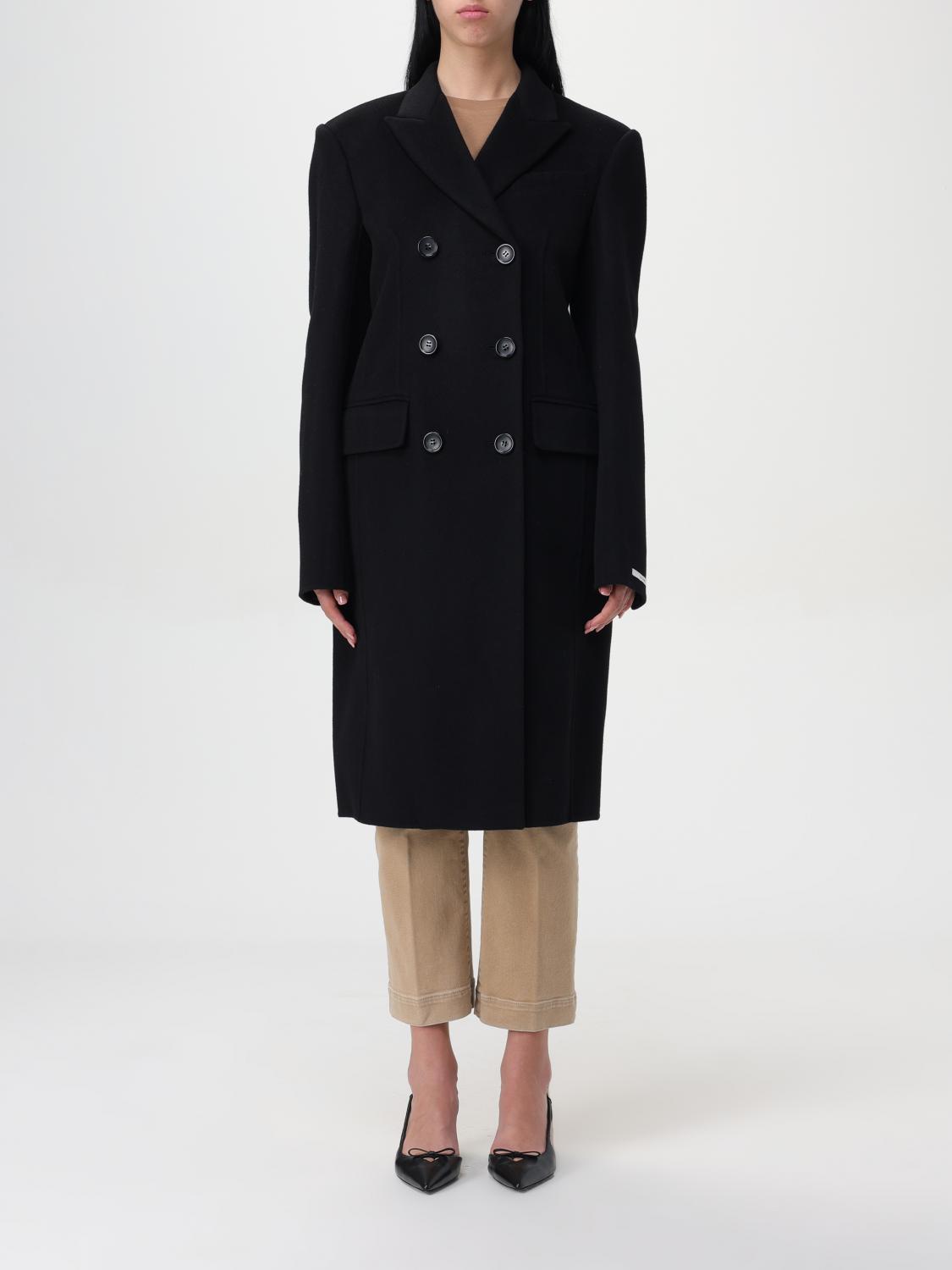 Sportmax Coat SPORTMAX Woman color Black