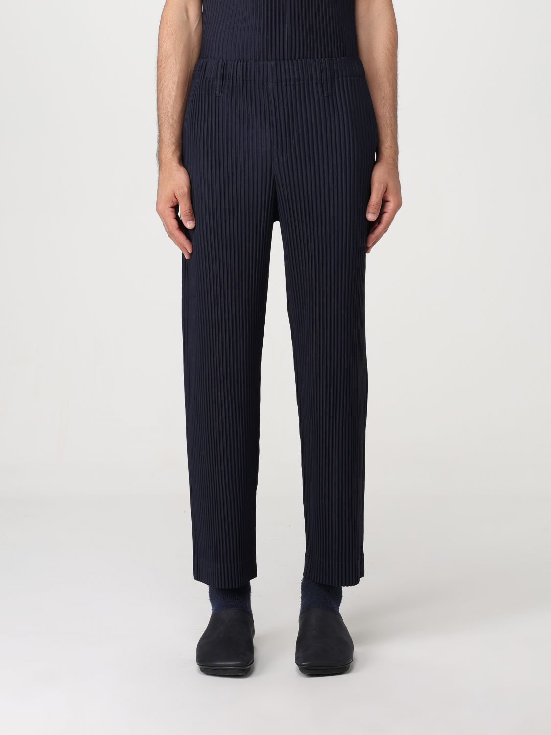 Issey Miyake Trousers ISSEY MIYAKE Men colour Blue