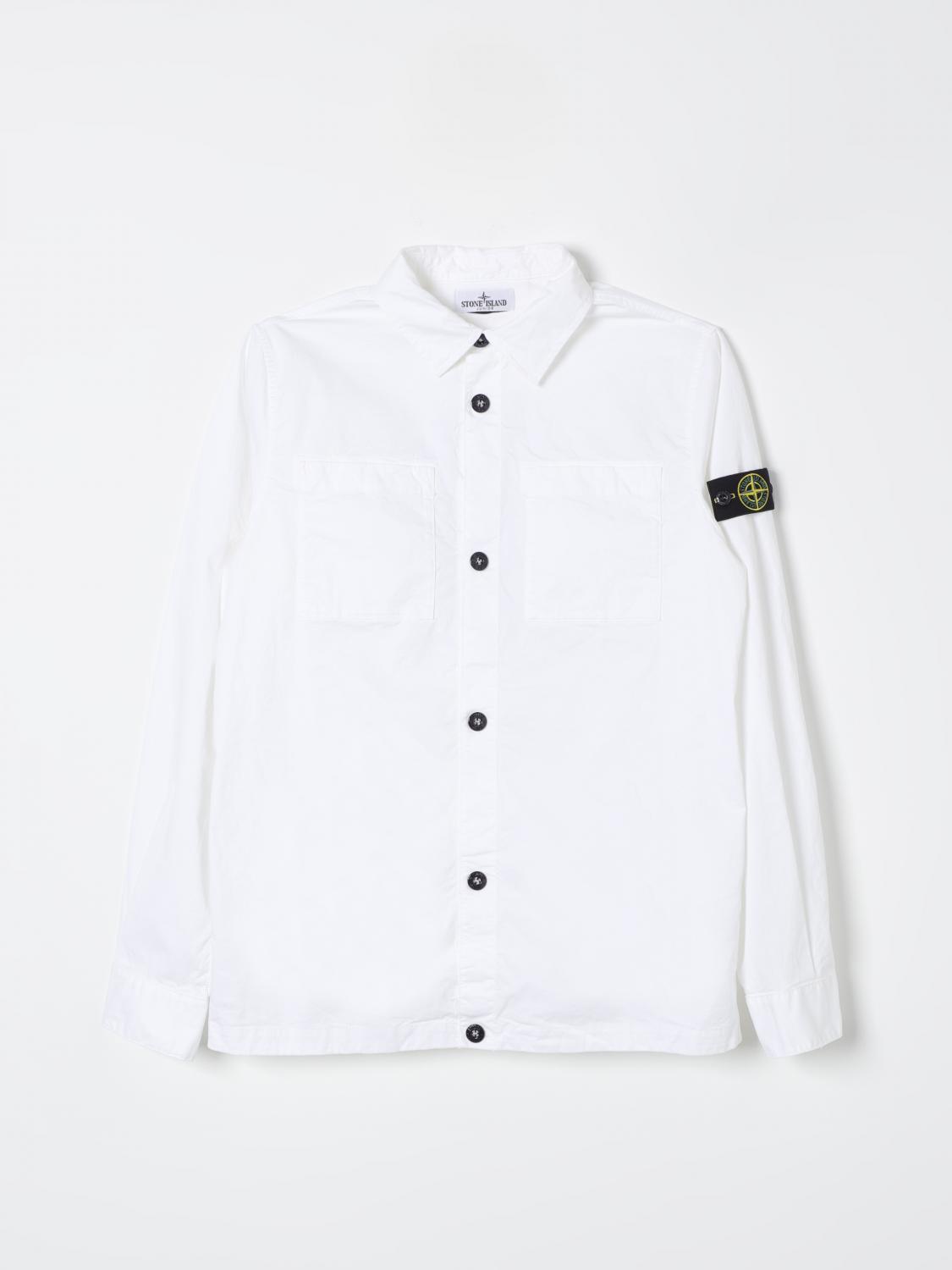 Stone Island Junior Shirt STONE ISLAND JUNIOR Kids color White