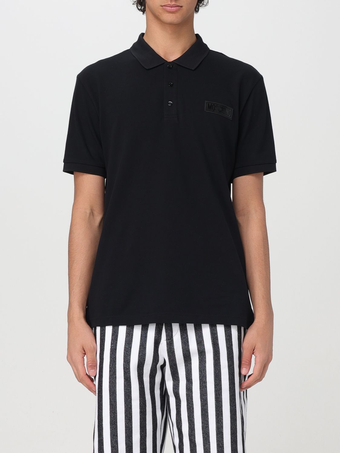 Moschino Couture Polo Shirt MOSCHINO COUTURE Men colour Black