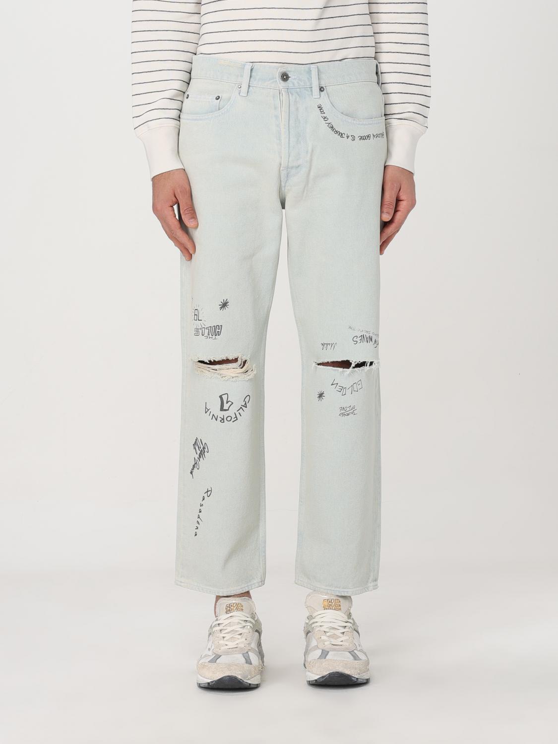 Golden Goose Jeans GOLDEN GOOSE Men colour Stone Washed