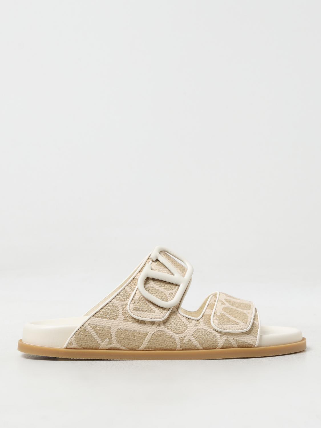 VALENTINO GARAVANI Flat Sandals VALENTINO GARAVANI Woman colour Beige