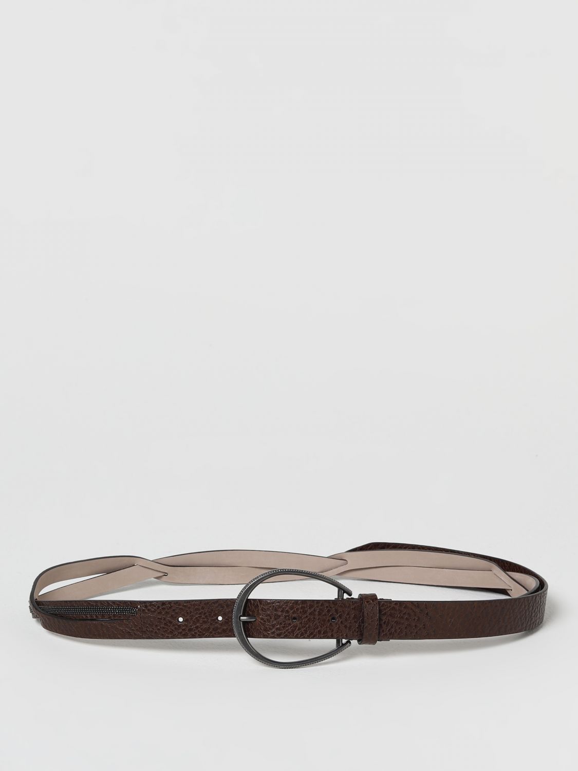 Brunello Cucinelli Belt BRUNELLO CUCINELLI Woman colour Brown