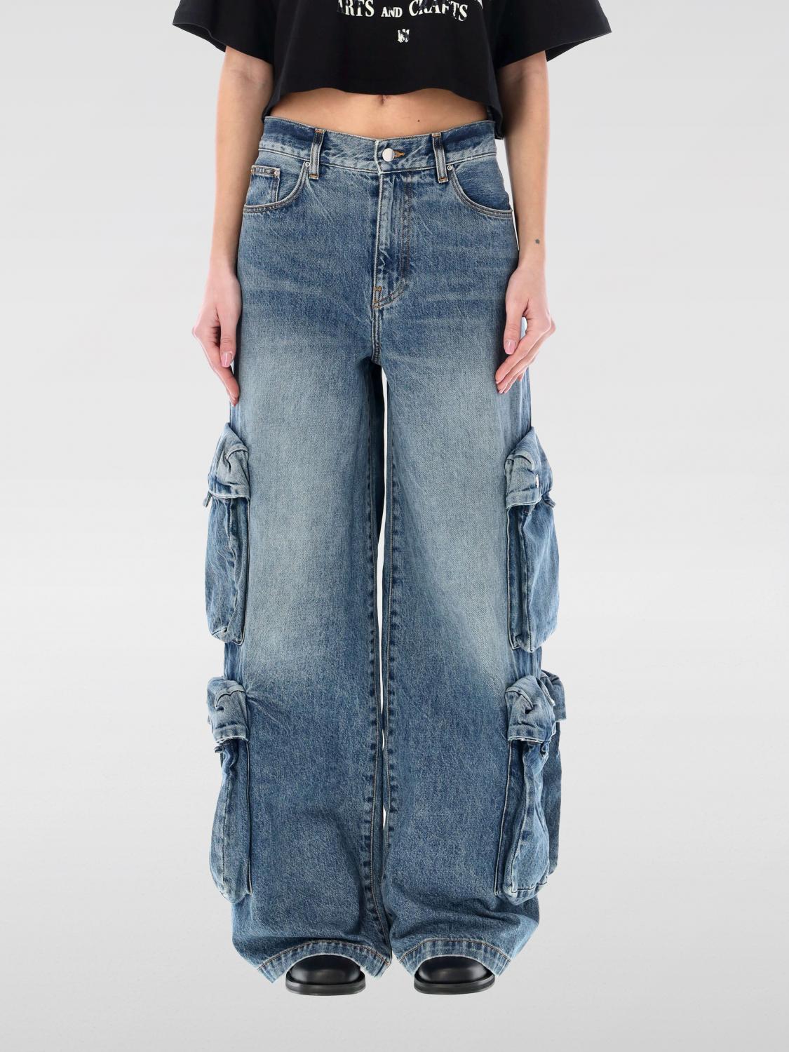 Amiri Jeans AMIRI Woman color Indigo