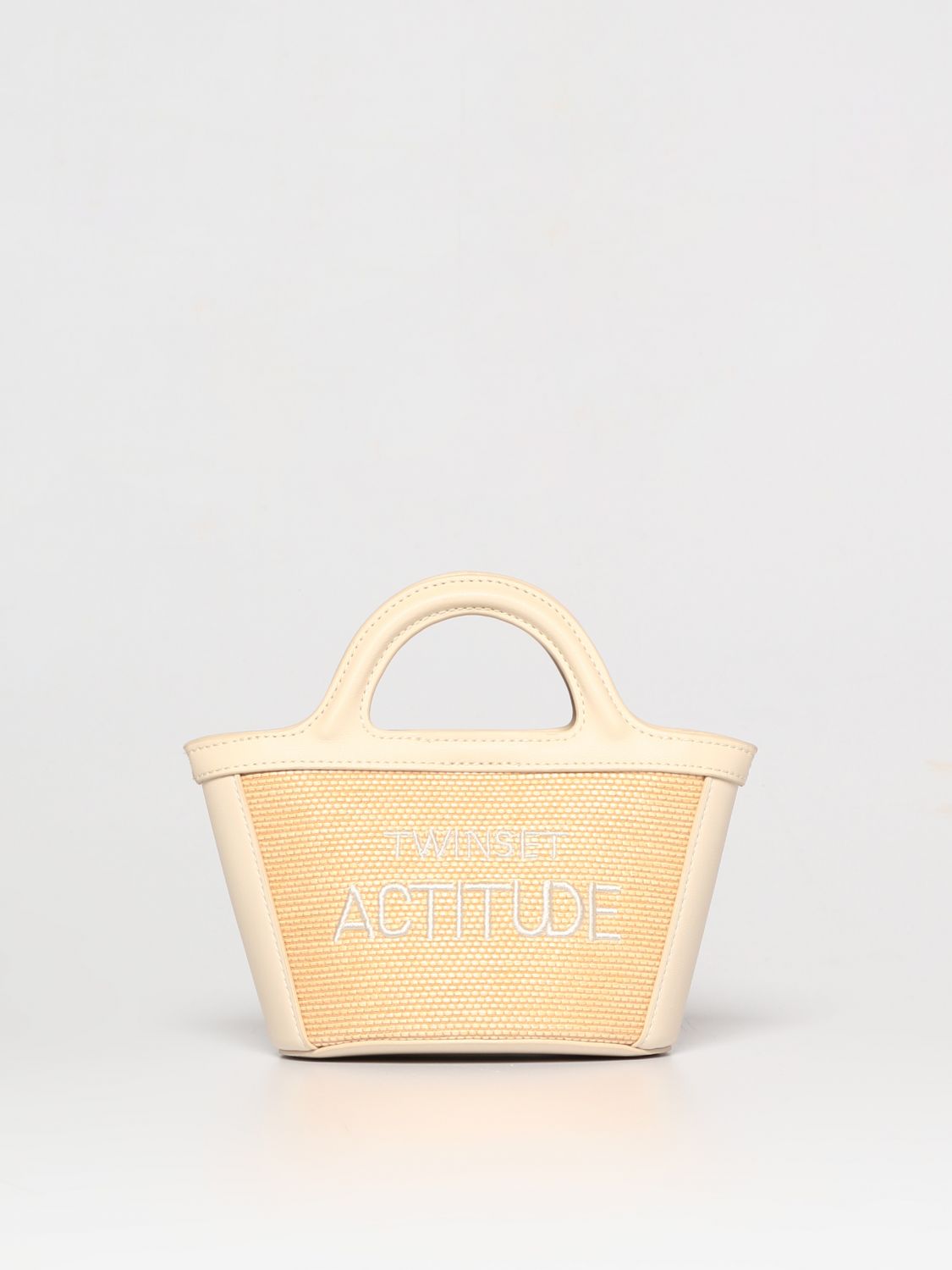 Actitude Twinset Mini Bag ACTITUDE TWINSET Woman colour Beige