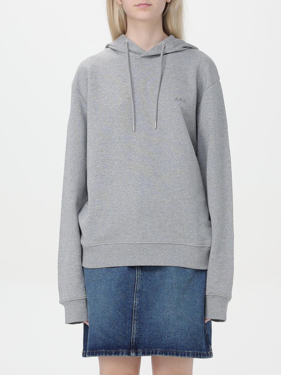 A.P.C. Sweatshirt A. P.C. Woman color Grey