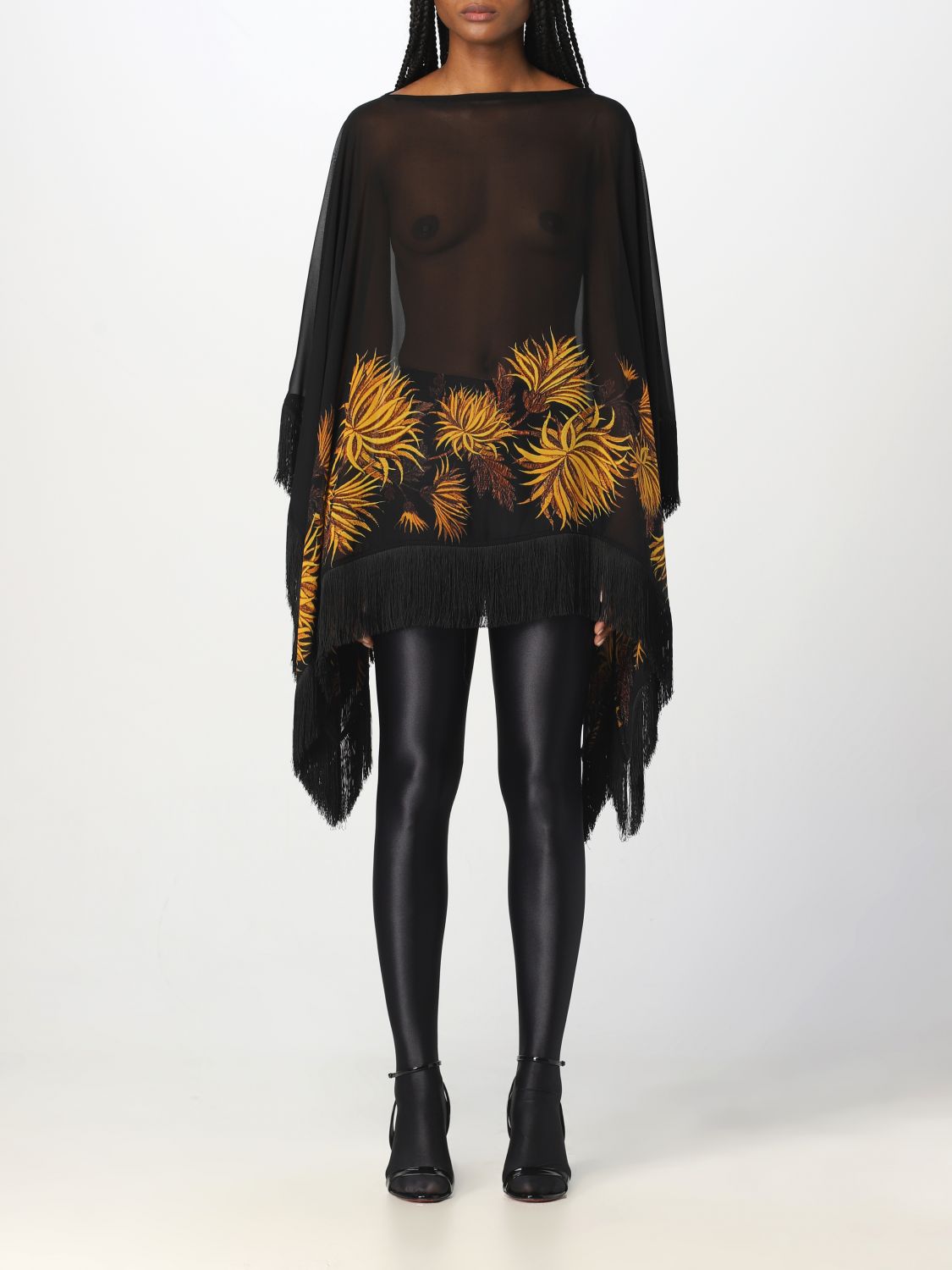 Etro Cloak ETRO Woman colour Black