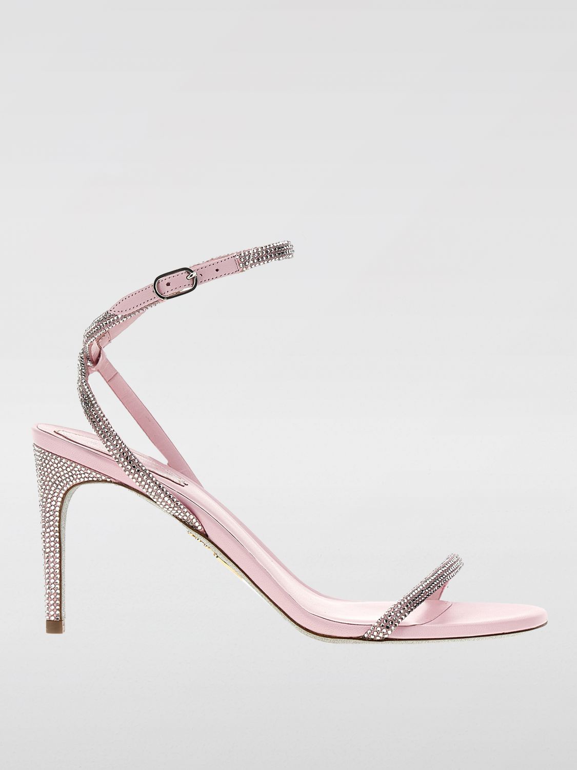 René Caovilla Flat Sandals RENE CAOVILLA Woman color Pink