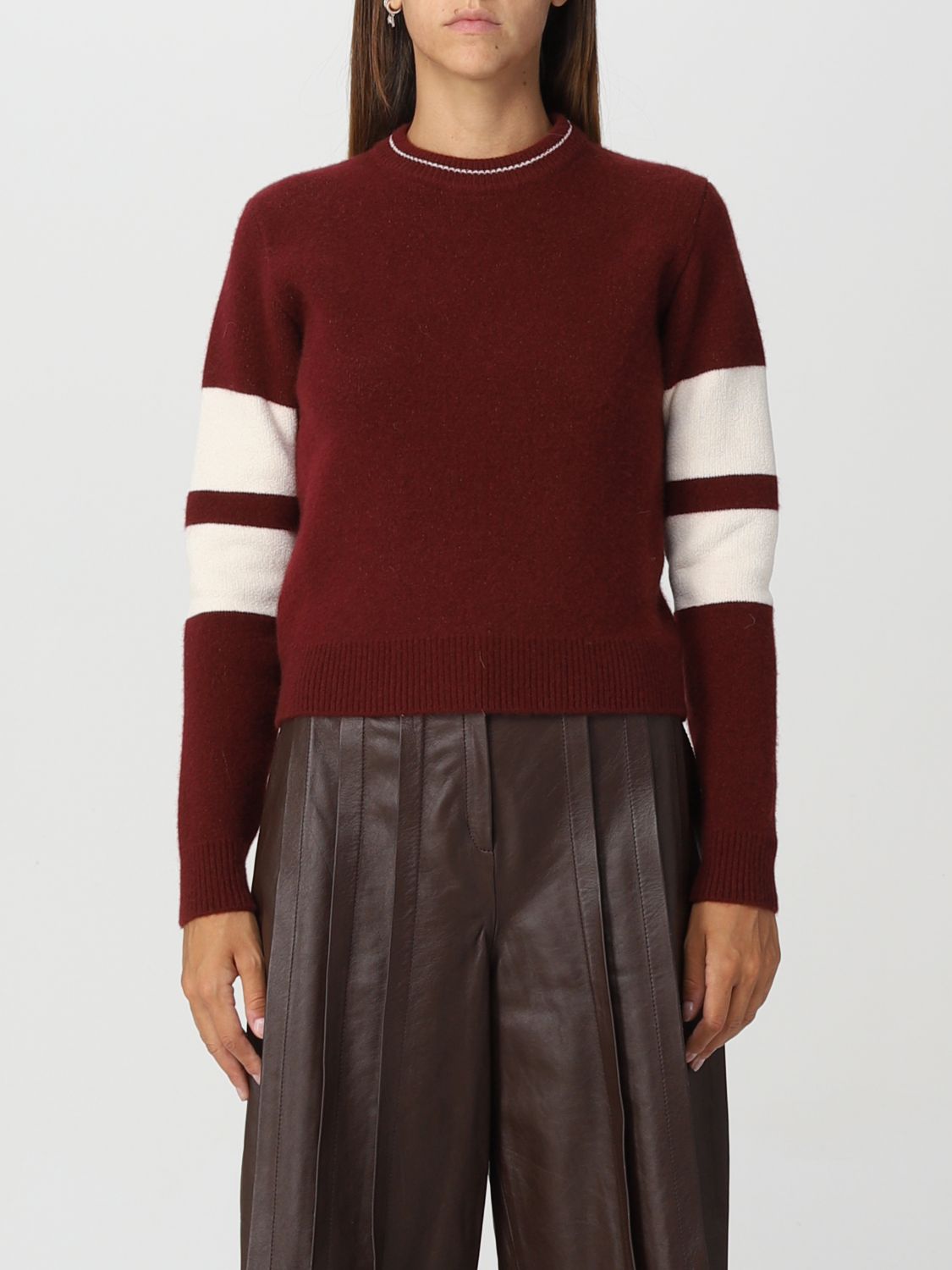 Golden Goose Jumper GOLDEN GOOSE Woman colour Burgundy