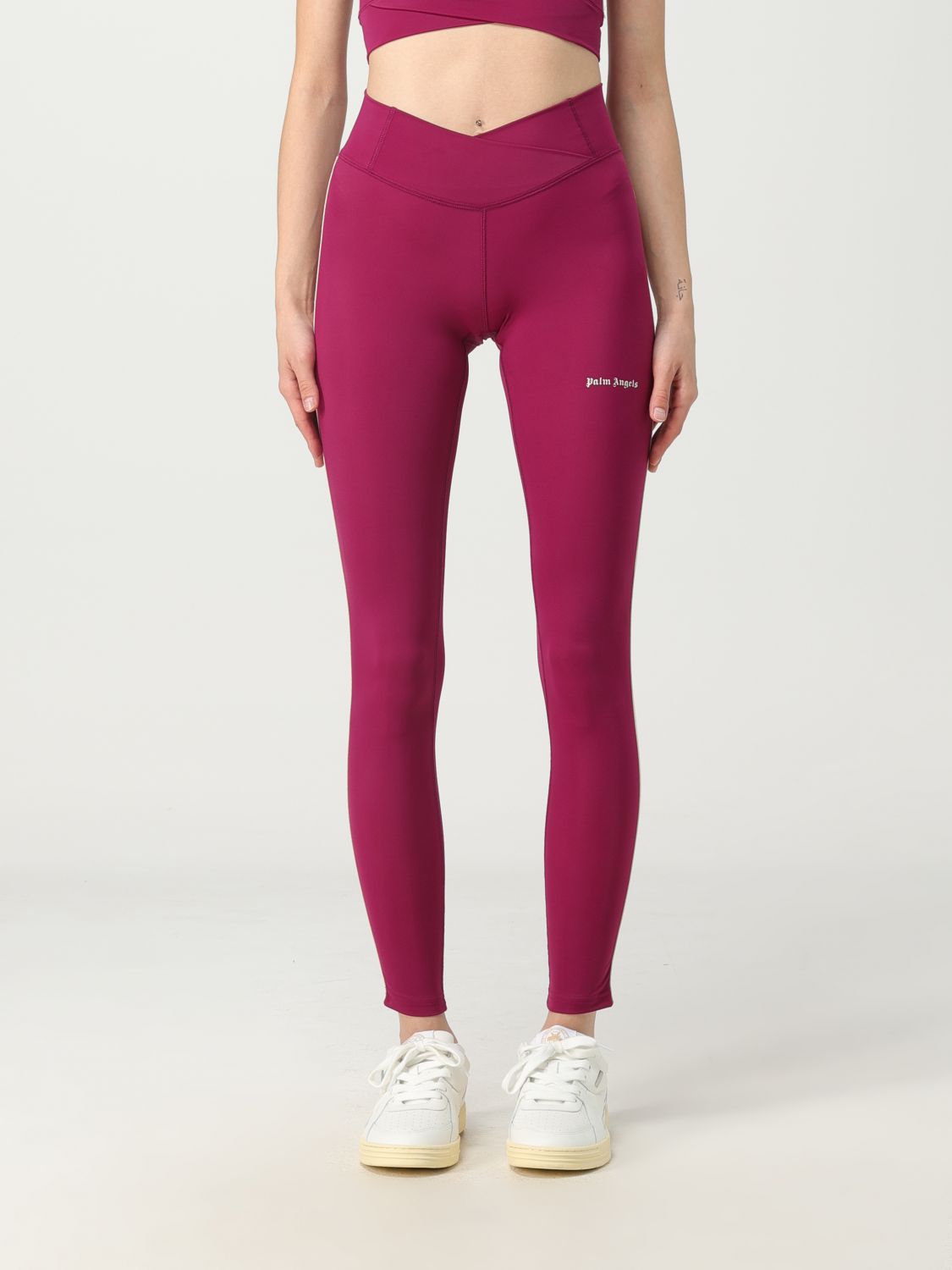 PALM ANGELS Trousers PALM ANGELS Woman colour Fuchsia