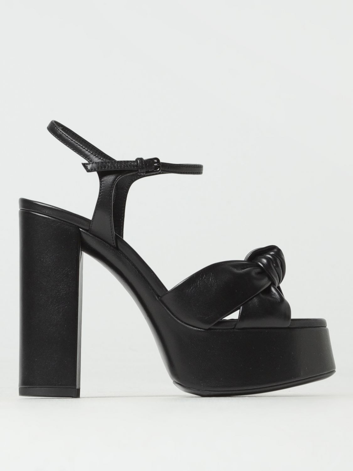 Saint Laurent Heeled Sandals SAINT LAURENT Woman colour Black