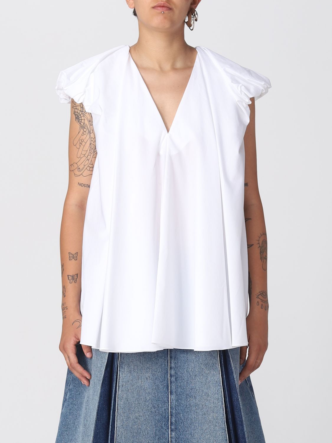 Alexander McQueen Shirt ALEXANDER MCQUEEN Woman colour White