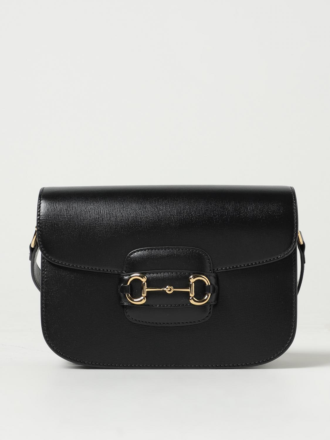 Gucci Crossbody Bags GUCCI Woman color Black