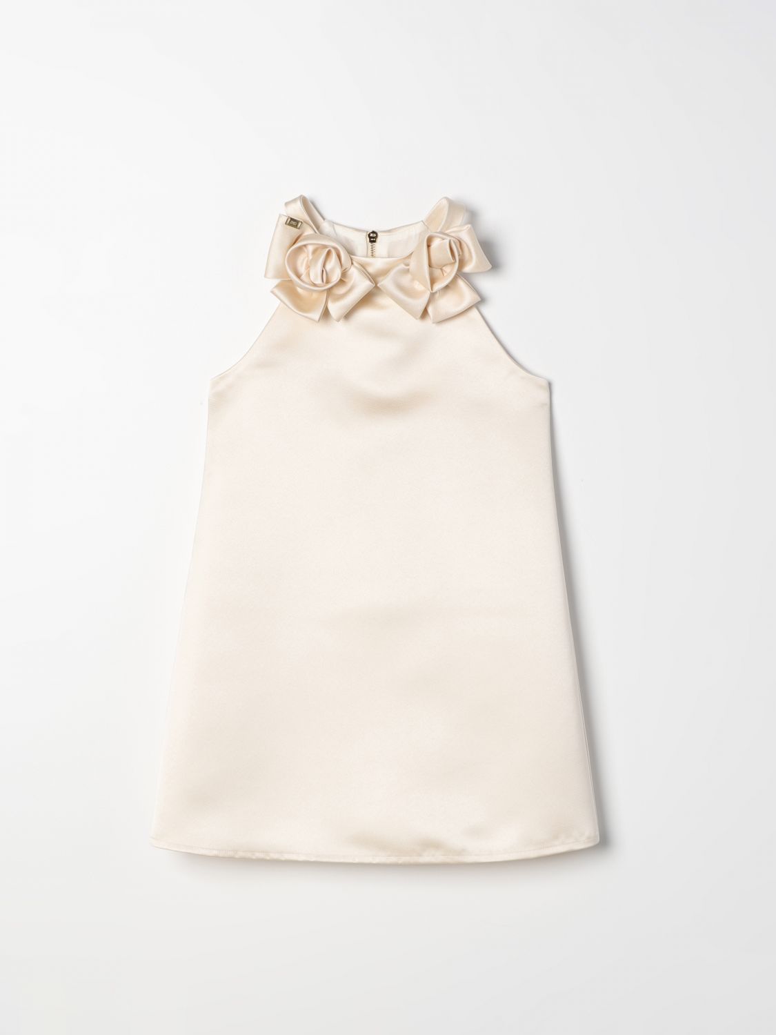 Elisabetta Franchi La Mia Bambina Dress ELISABETTA FRANCHI LA MIA BAMBINA Kids colour Butter