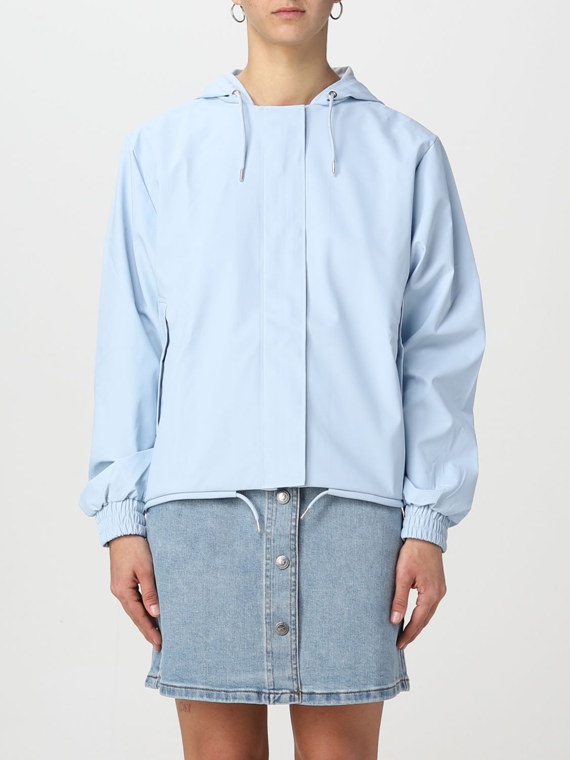 Rains Jacket RAINS Woman colour Sky Blue