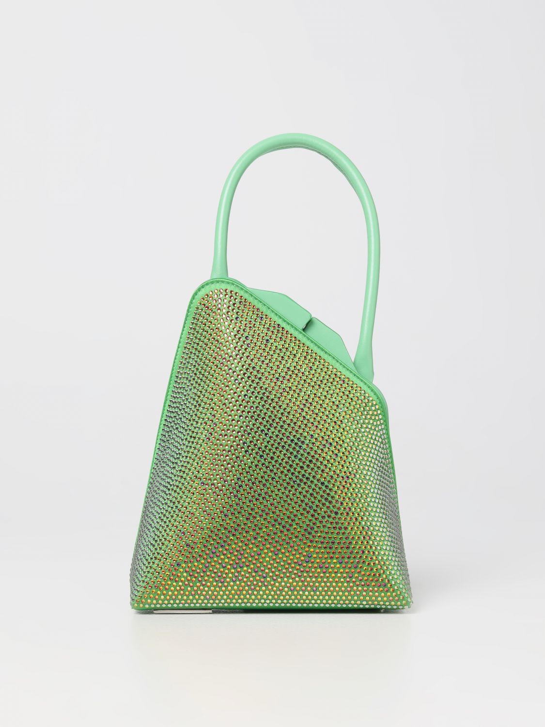 The Attico Mini Bag THE ATTICO Woman colour Lime