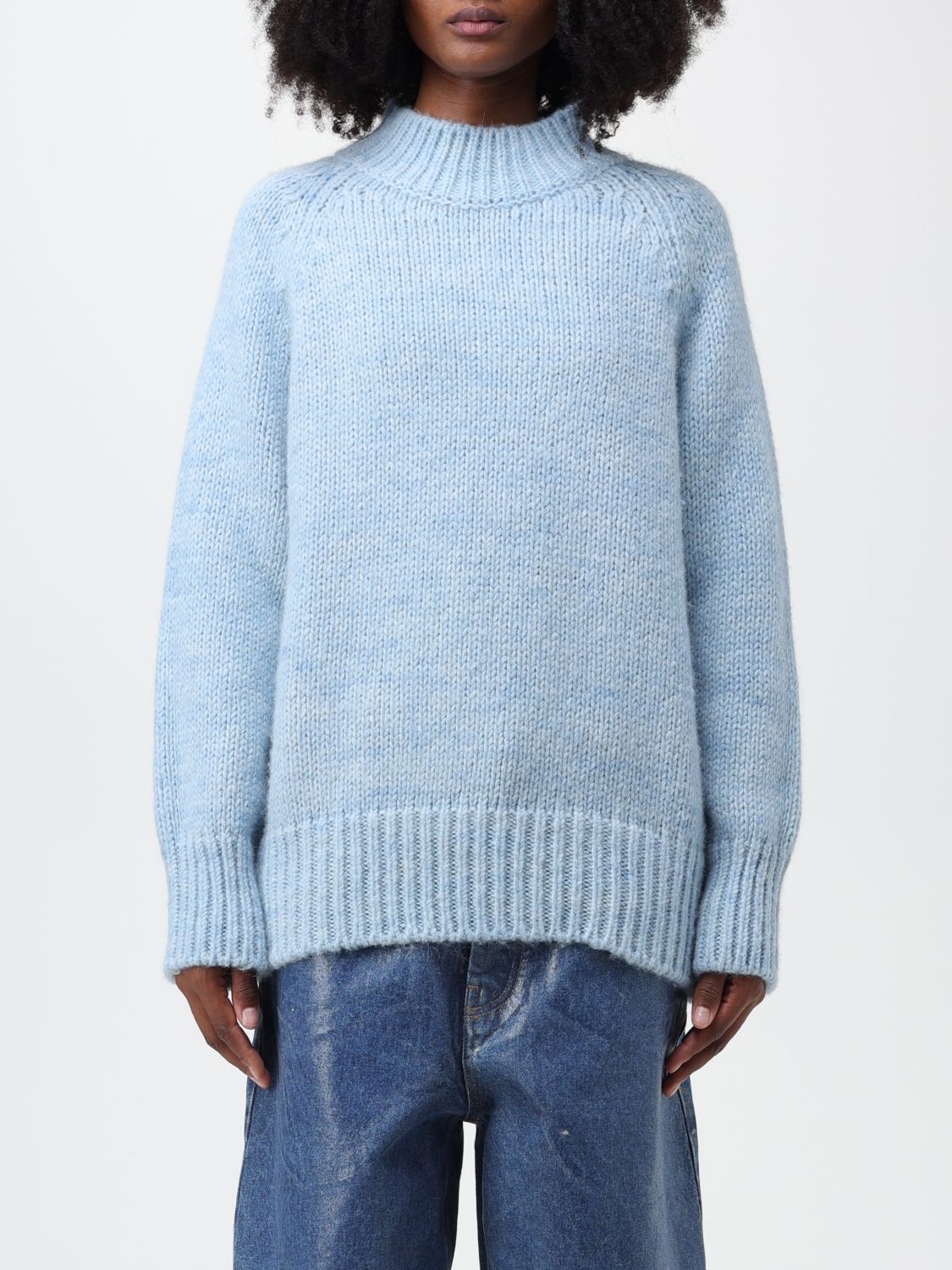 Maison Margiela Jumper MAISON MARGIELA Woman colour Gnawed Blue