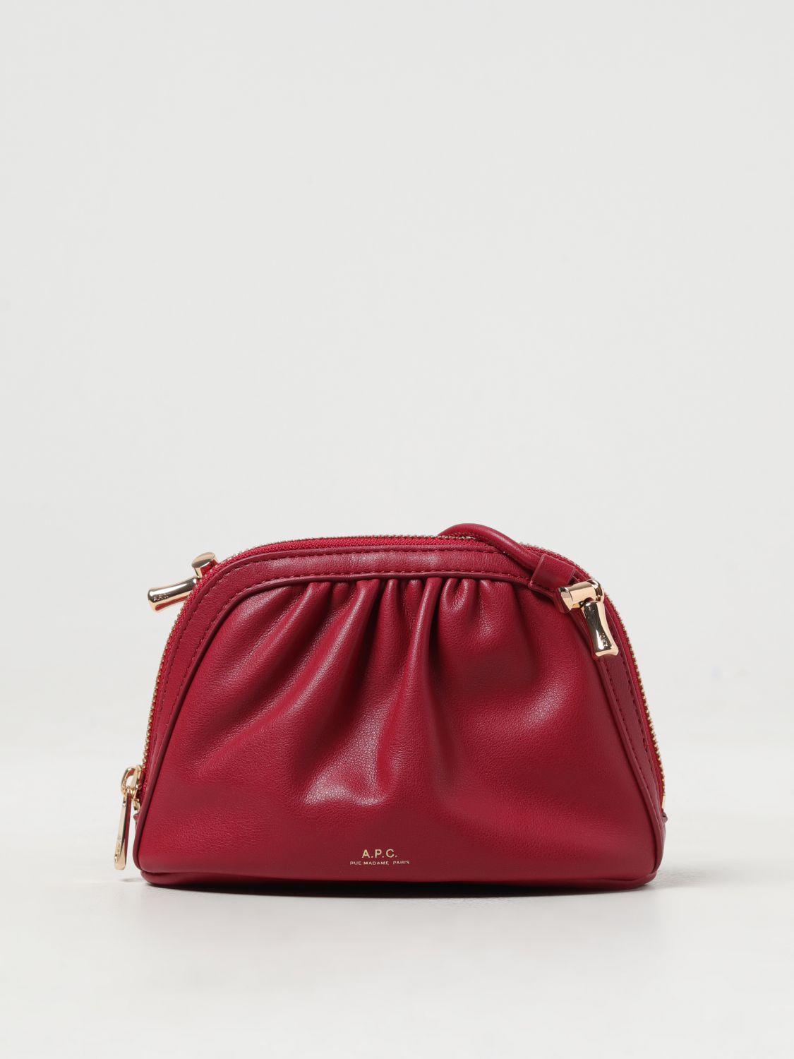 A.P.C. Mini Bag A.P.C. Woman colour Burgundy