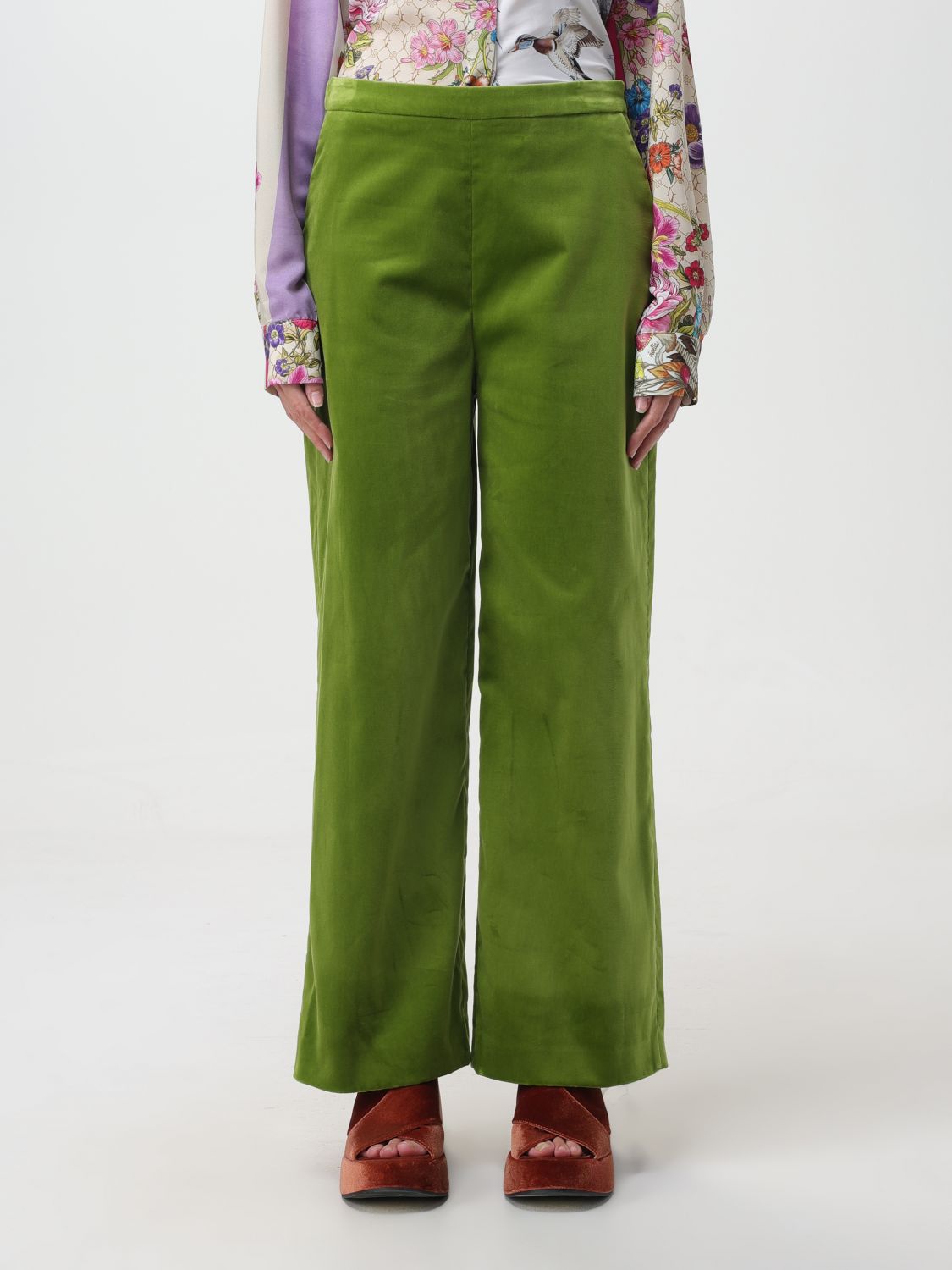 Vivetta Trousers VIVETTA Woman colour Green