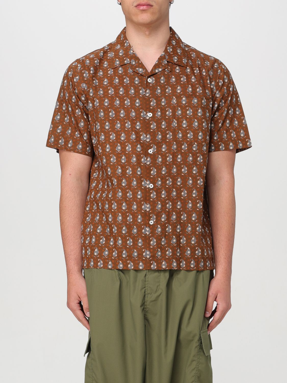 Universal Works Shirt UNIVERSAL WORKS Men color Brown