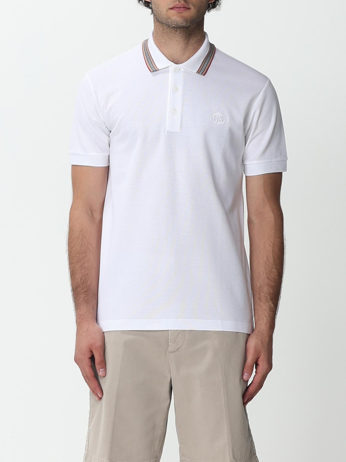 Burberry Polo Shirt BURBERRY Men colour White