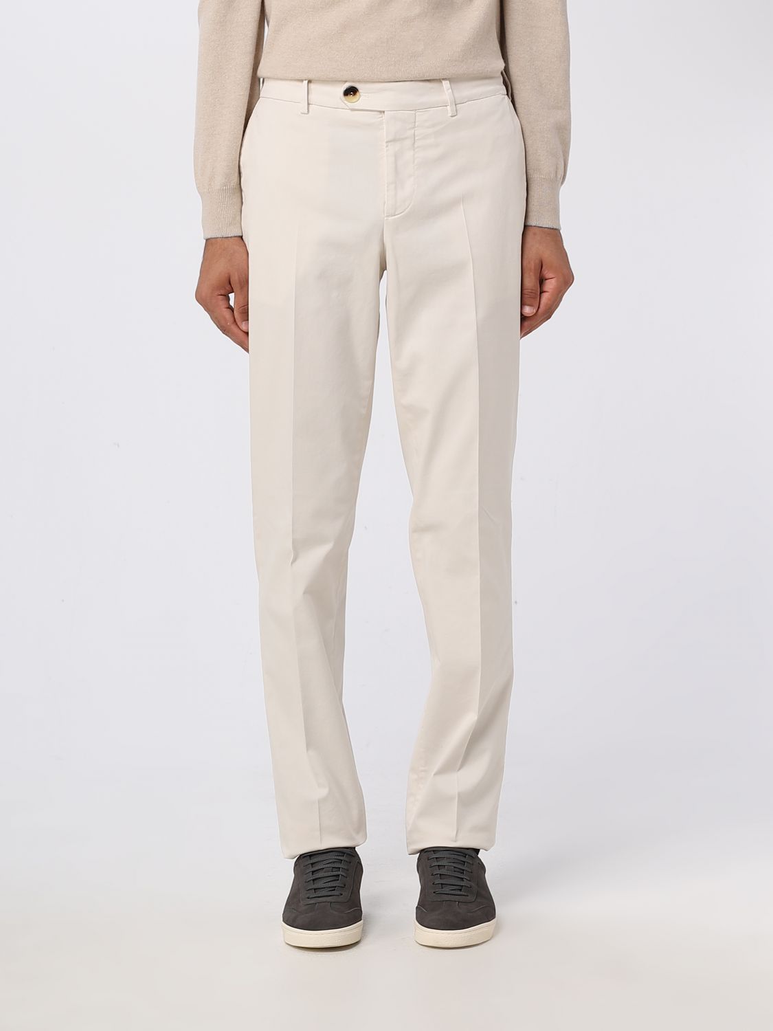 Brunello Cucinelli Trousers BRUNELLO CUCINELLI Men colour White