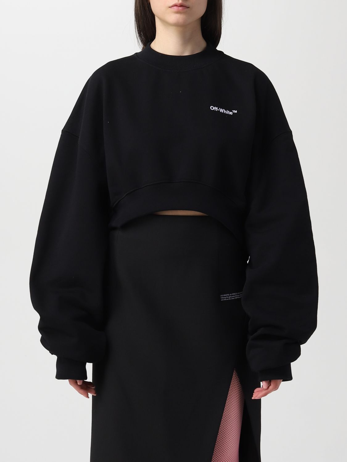 OFF-WHITE Sweatshirt OFF-WHITE Woman colour Black